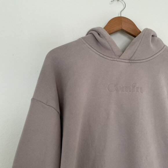 Comfrt Signature Fit Unisex Pullover Hoodie Taupe Bark Size XL - Picture 7 of 7
